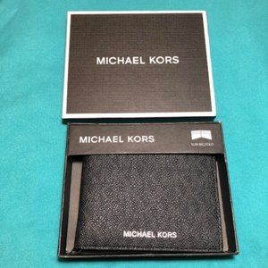 Michael Kors slim billfold wallet